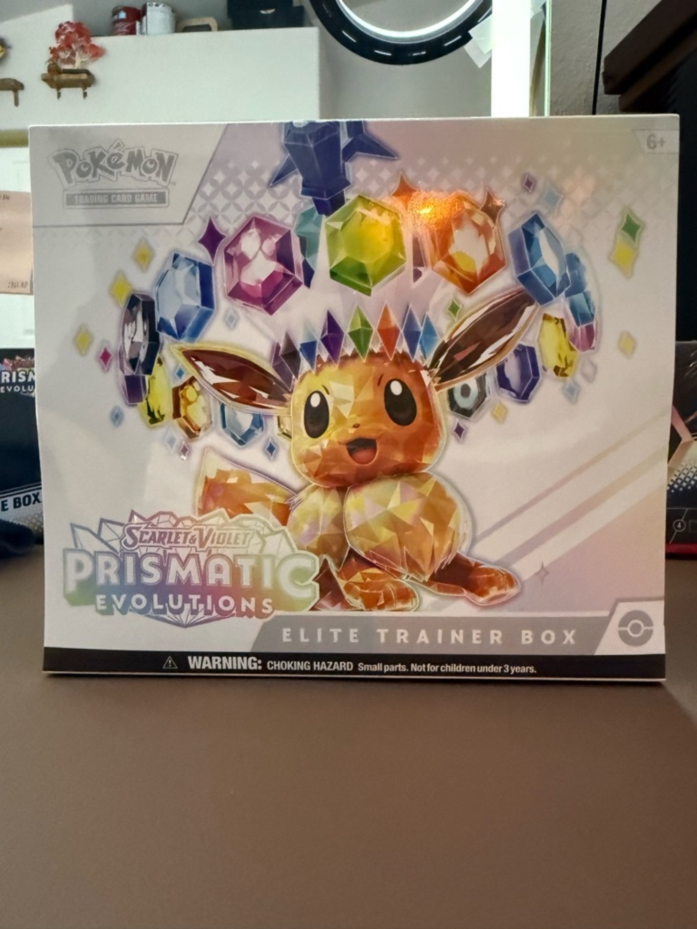Scarlet & Violet Prismatic Evolutions Elite Trainer Box - sealed